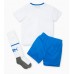 Italy Replica Away Stadium Kit for Kids 2022 Short Sleeve (+ pants)